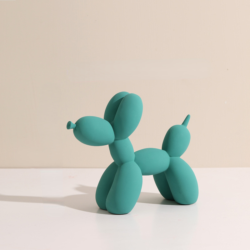 Creative balloon dog resin decoration -Leyunhome