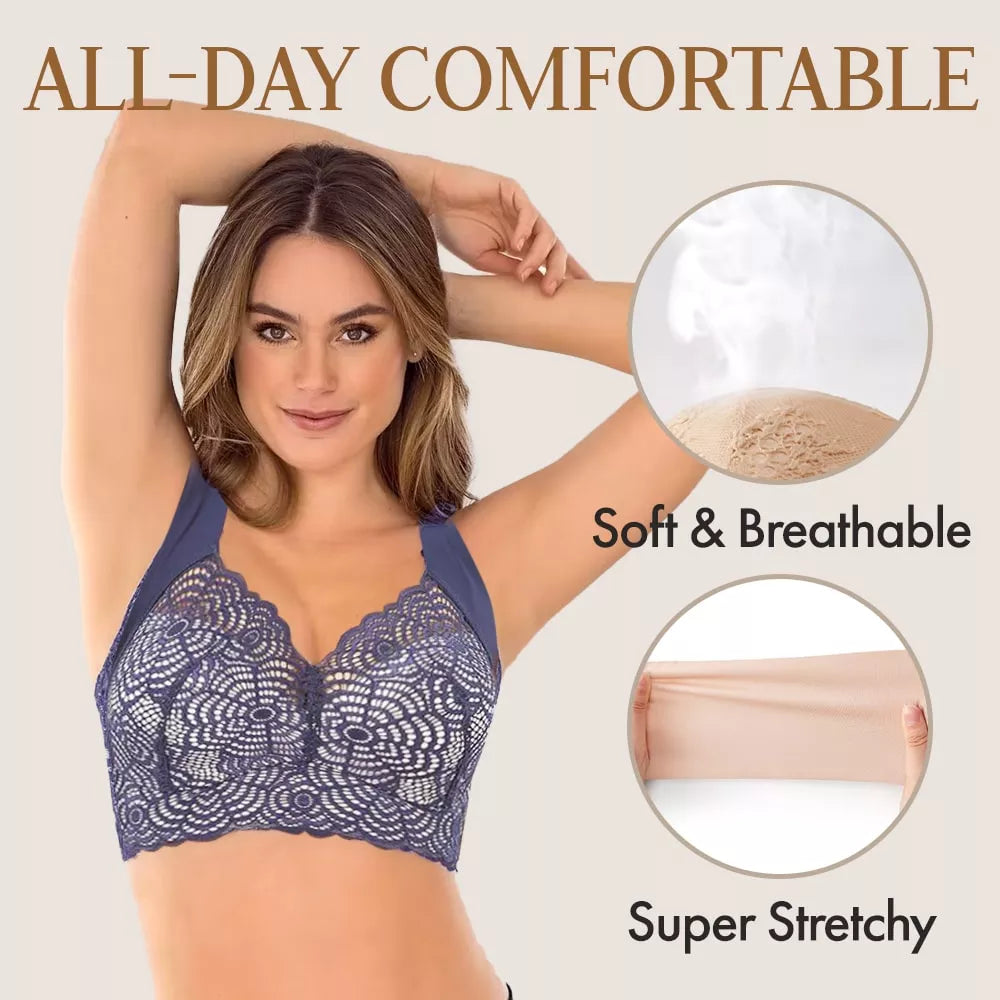 Stamens Ultimate Lift Stretch Full-Figure Seamless Lace Cut-Out