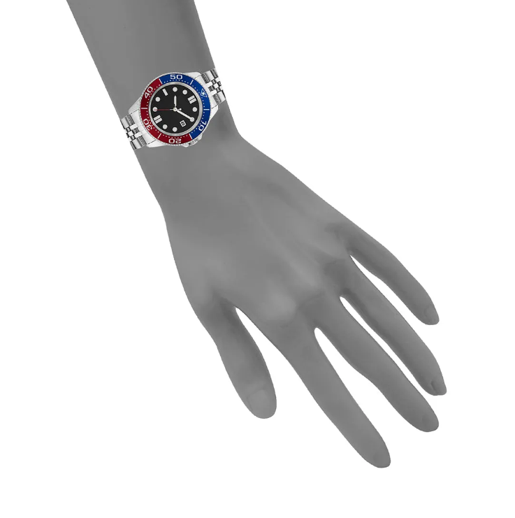 CLASSIC STATEMENT WATCH BLUE