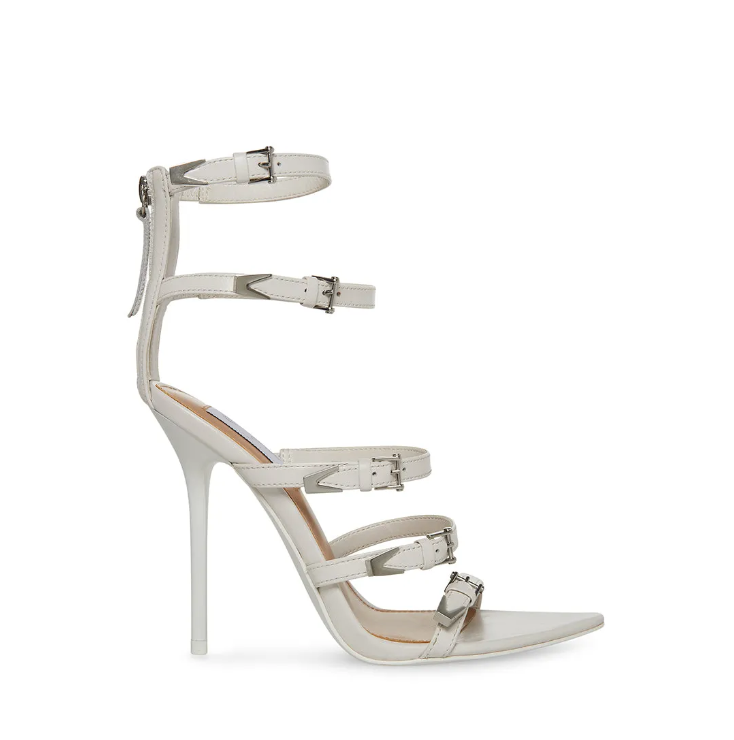 SIMONE WHITE LEATHER