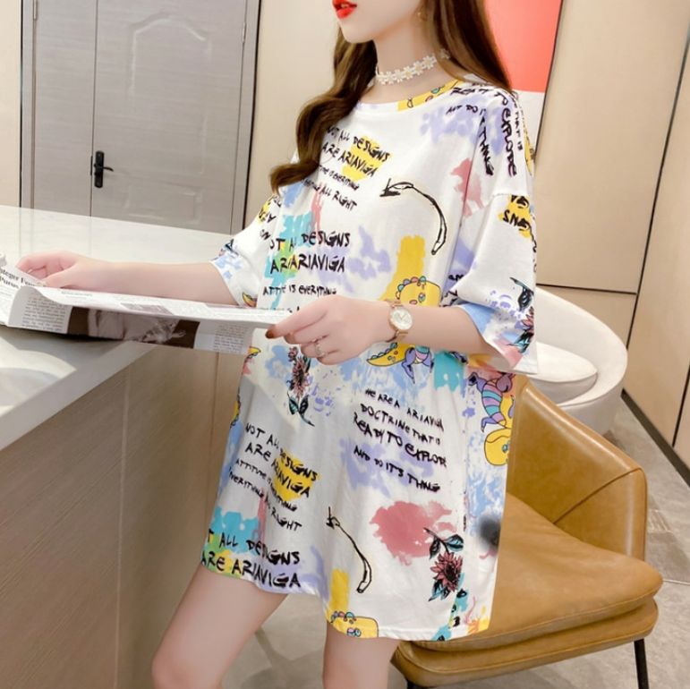 Women Loose Short Sleeve