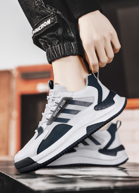 Charcoal Breathable Sneakers