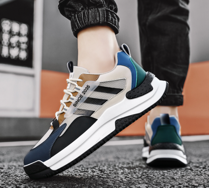 Space Navy Breathable Sneakers