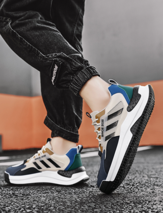 Space Navy Breathable Sneakers