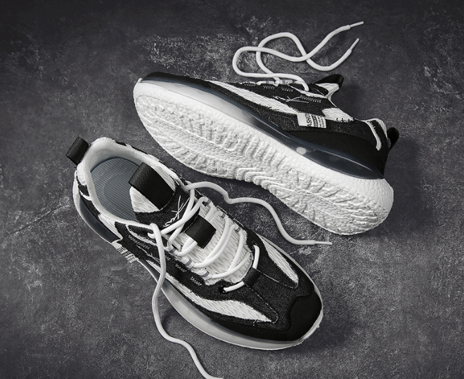 Charcoal Breathable Sneakers