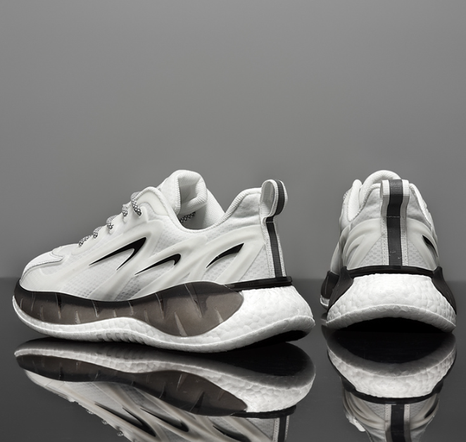 Pewter Breathable Sneakers