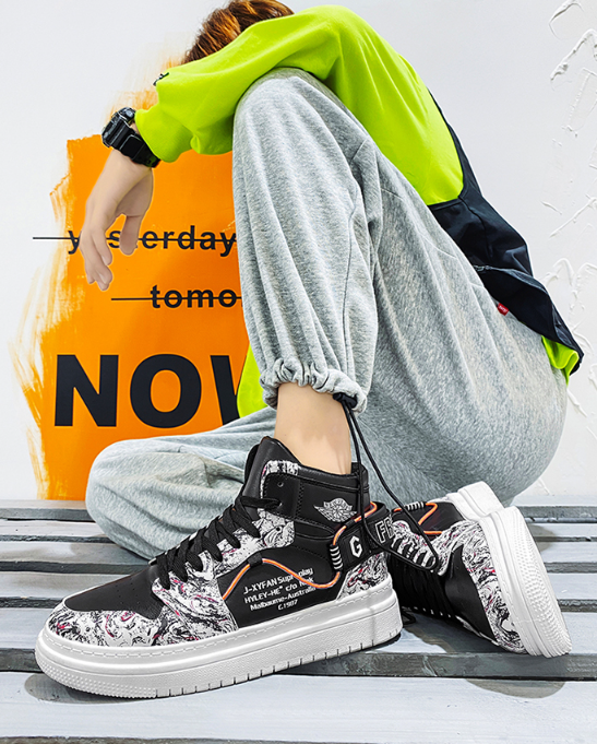 Black 01 Breathable Sneakers