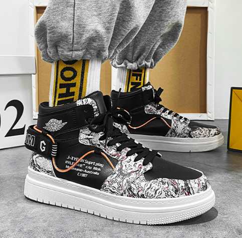 Black 01 Breathable Sneakers