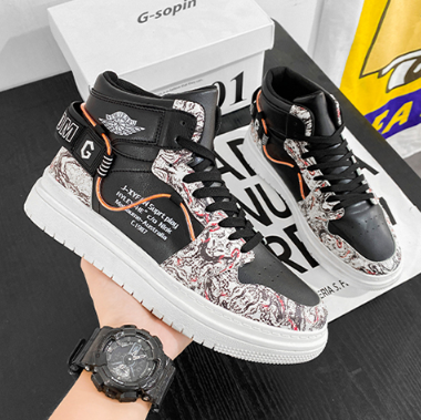 Black 01 Breathable Sneakers