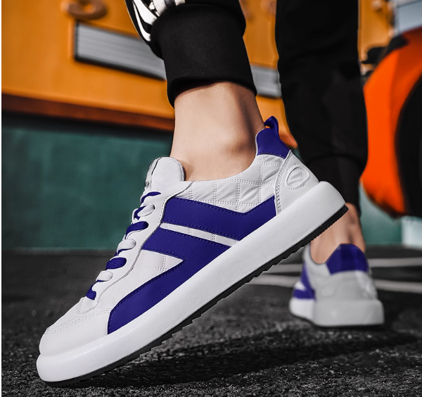 Navy Breathable Sneakers