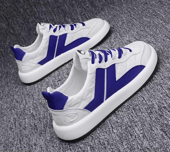 Navy Breathable Sneakers