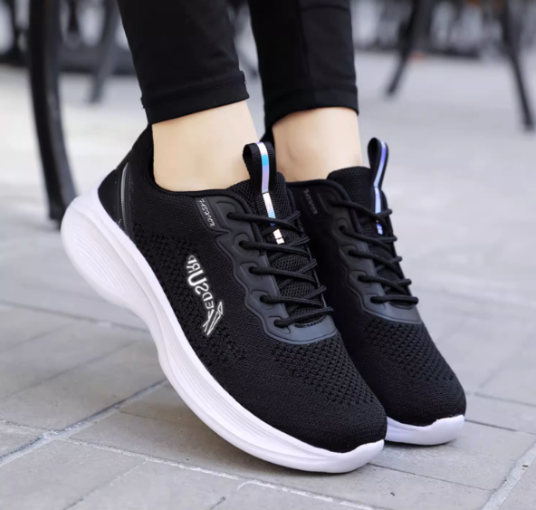 Dark Thin Shock Absorbing Sneakers