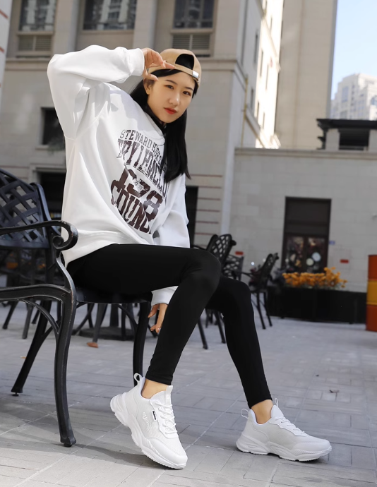 Lemonade Pink Thin Shock Absorbing Sneakers