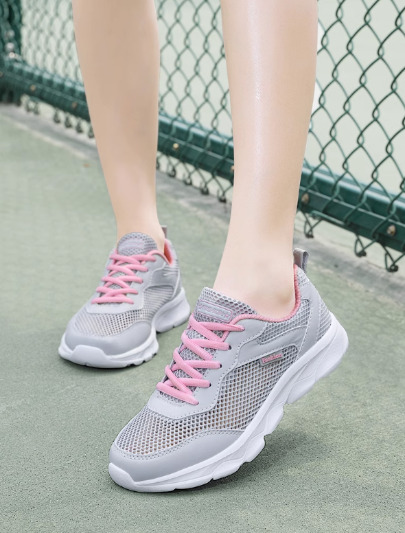  Anchor Pink Shock Absorbing Sneakers