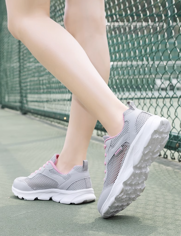 Anchor Pink Shock Absorbing Sneakers