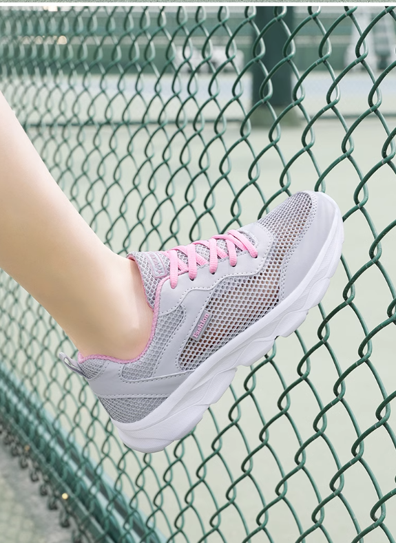 Anchor Pink Shock Absorbing Sneakers