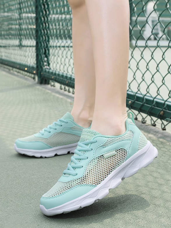 Artichoke Green Shock Absorbing Sneakers