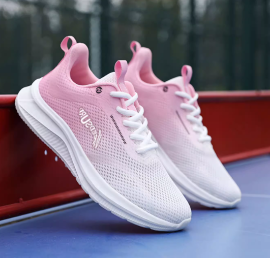 Mulberry Pink  Shock Absorbing Sneakers