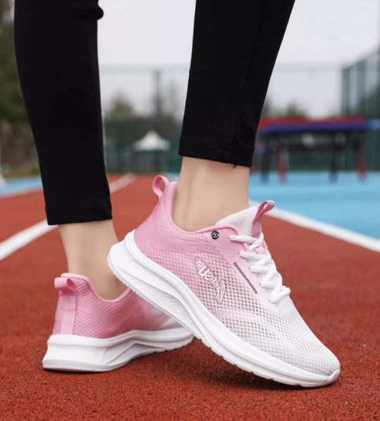 Mulberry Pink  Shock Absorbing Sneakers
