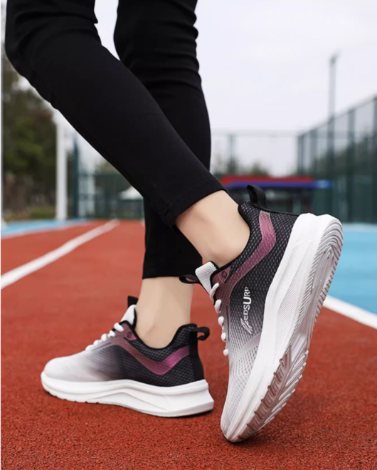 Mulberry Pink Breathable Sneakers