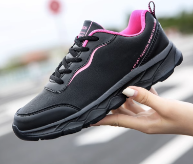 Brick Pink Breathable Sneakers