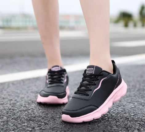 Rose Pink Breathable Sneakers