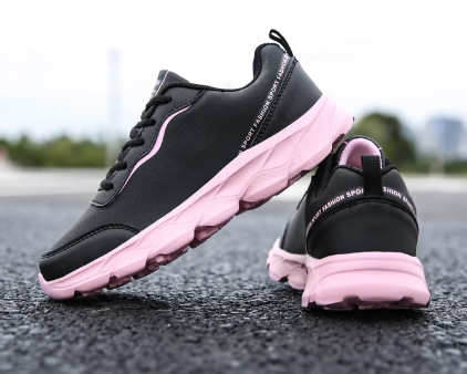 Rose Pink Breathable Sneakers