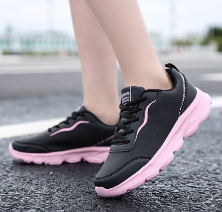 Rose Pink Breathable Sneakers