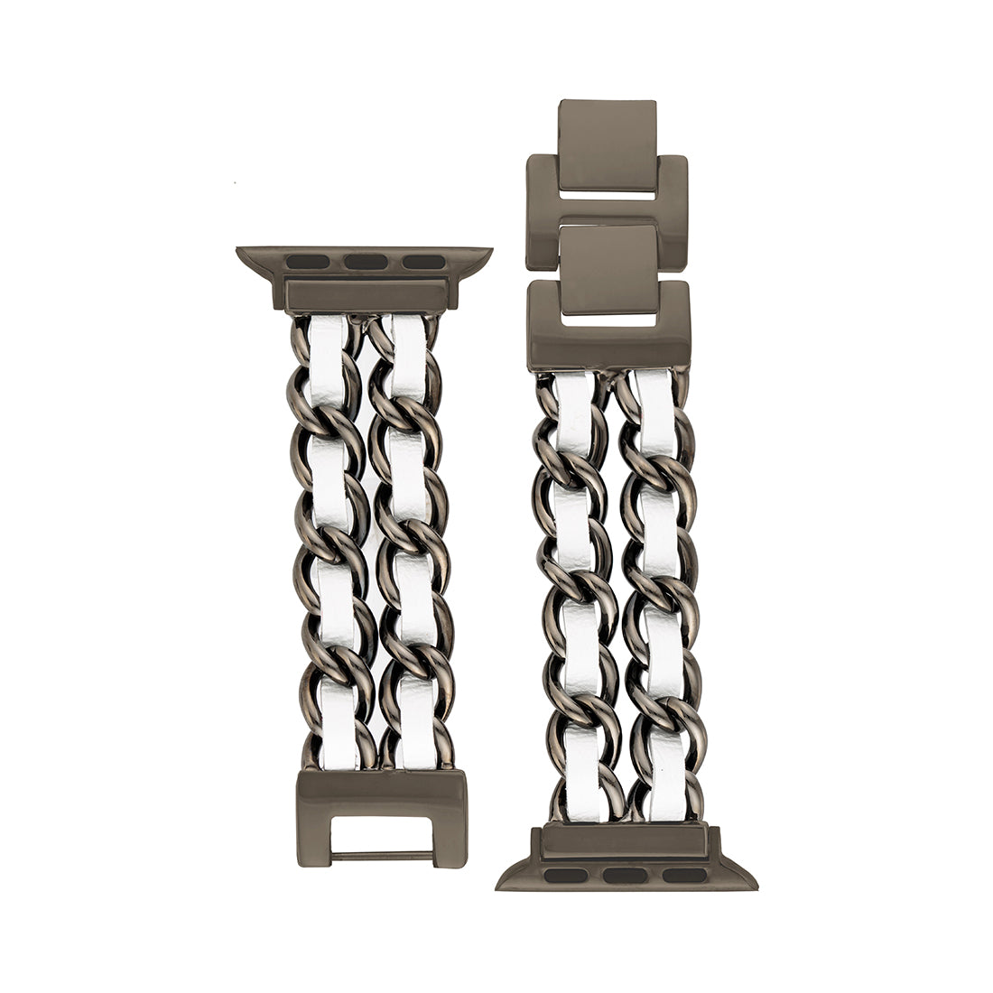 Apple Watch® LINKED WATCH BAND WHITE 38-40MM