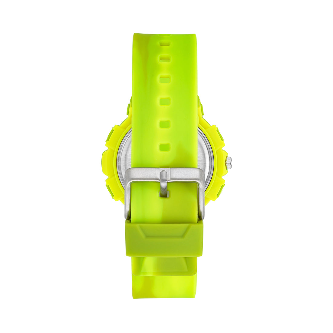 OVERSIZED SPORT WATCH TIE DYE CITRON