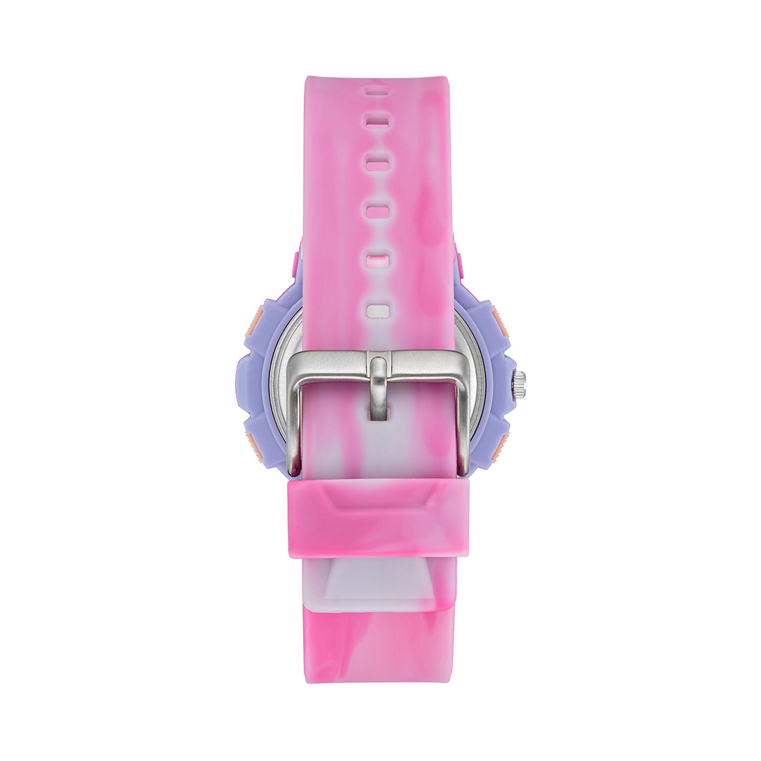 OVERSIZED SPORT WATCH TIE DYE PINK