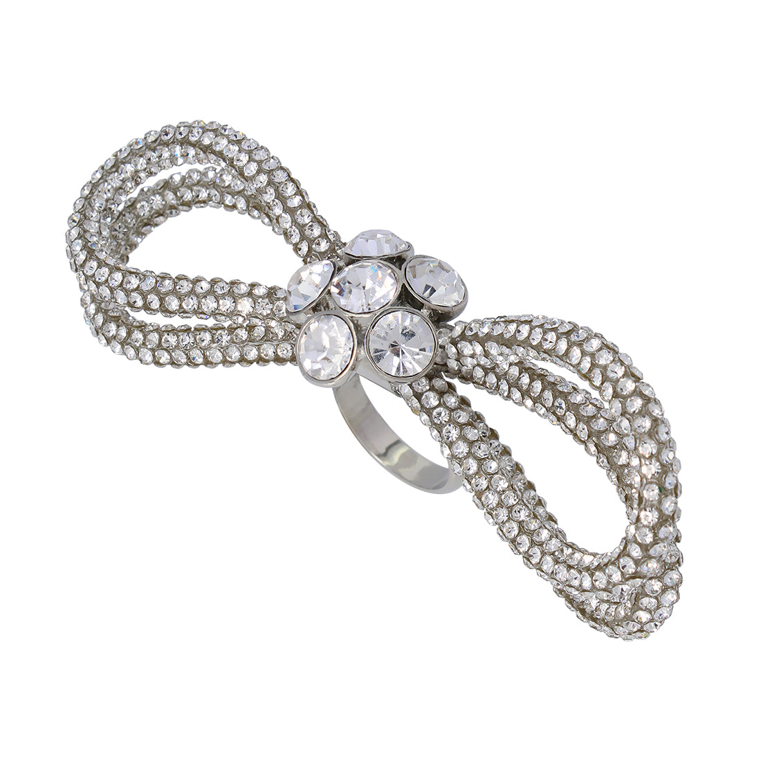 TUBULAR BOW RING CRYSTAL