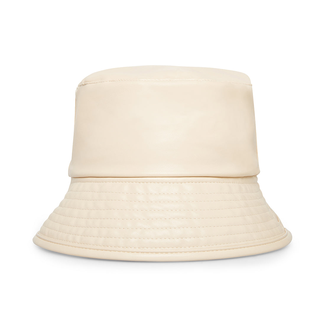 REVERSIBLE PLAID BUCKET HAT CREAM
