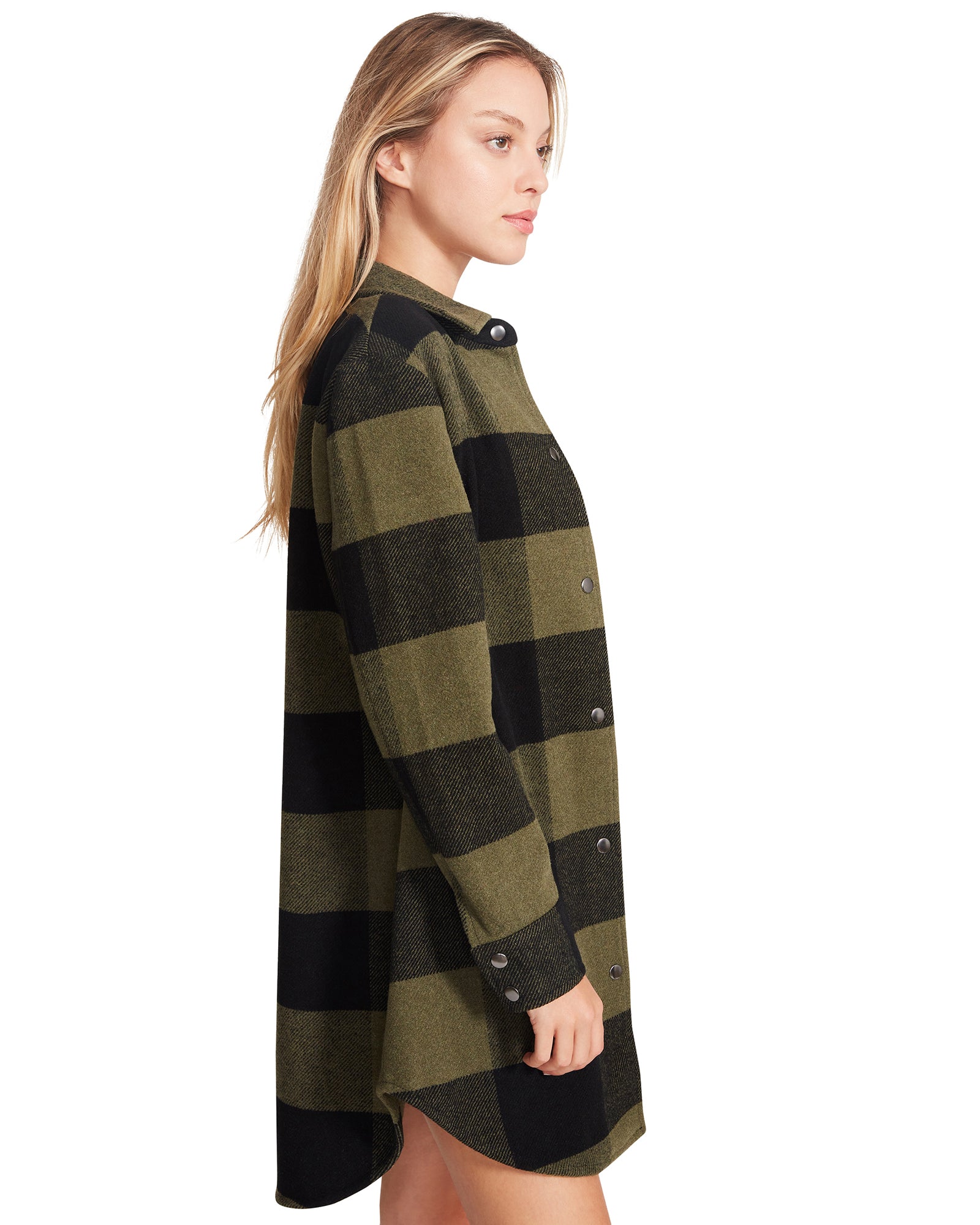 ELDRIDGE PLAID COAT SAGE