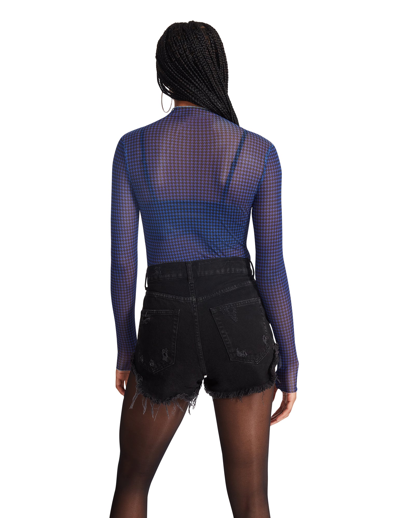 ELIZA TOP BLUE MULTI