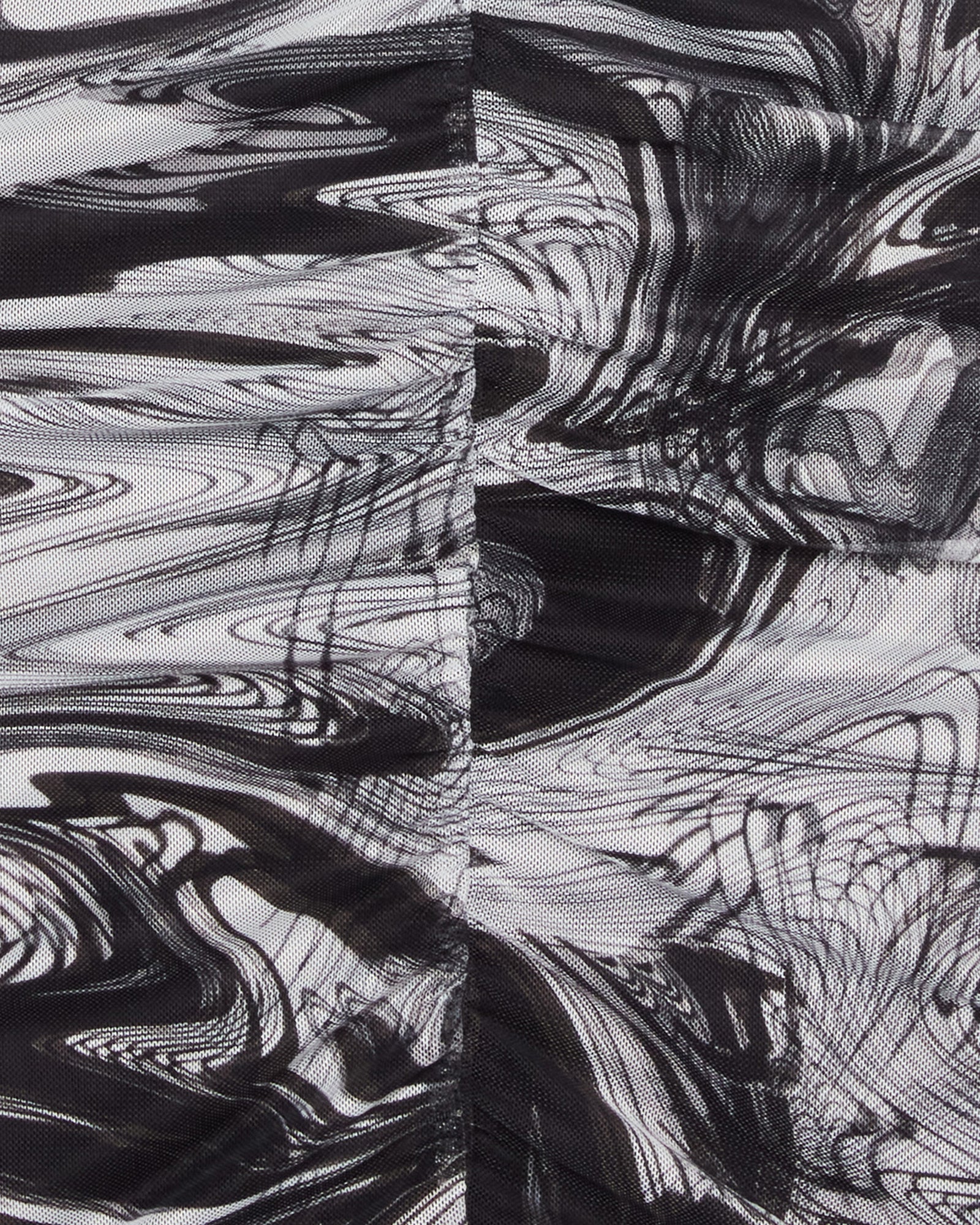 TESSA DRESS WHITE/BLACK