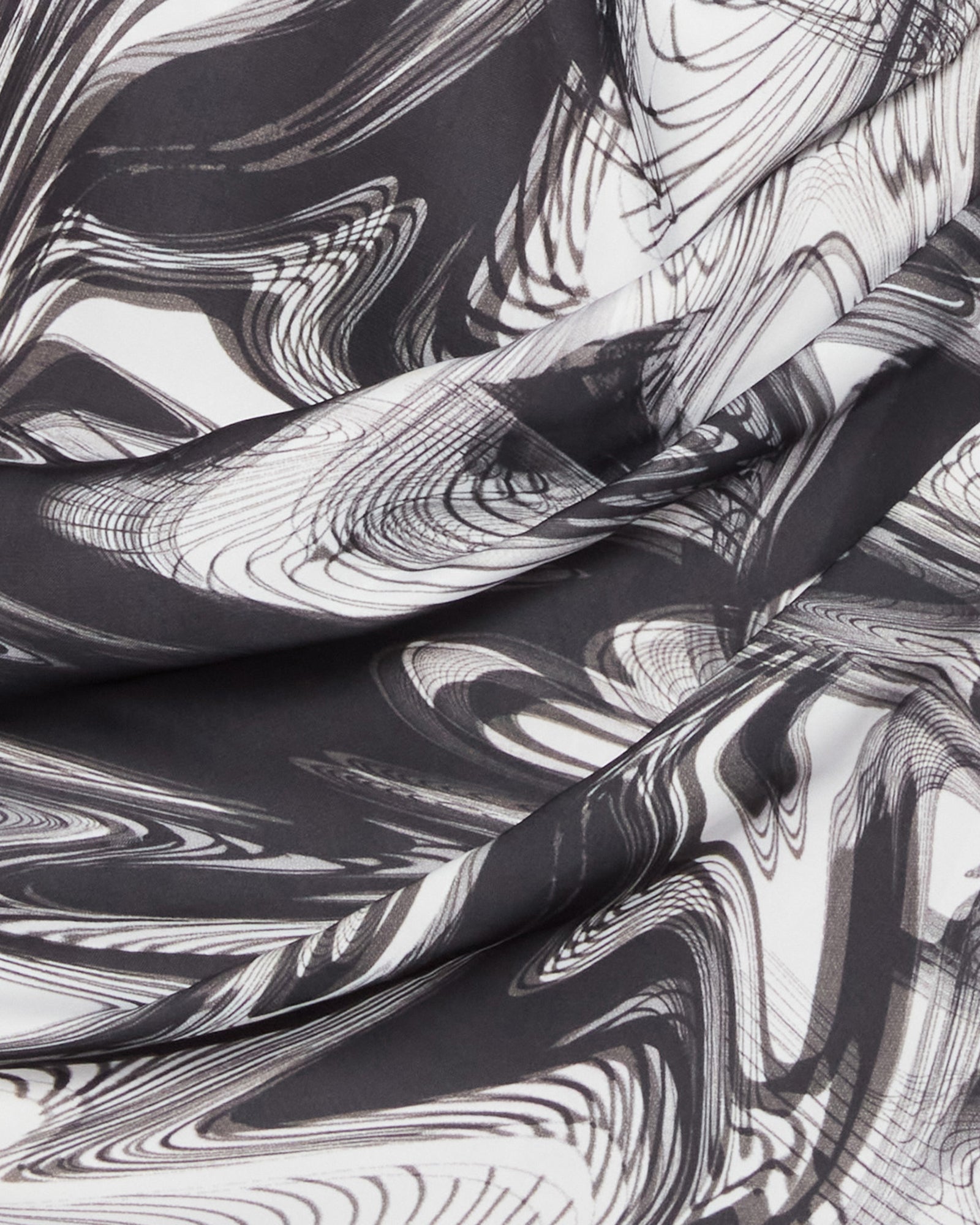 LUCIA DRESS WHITE/BLACK