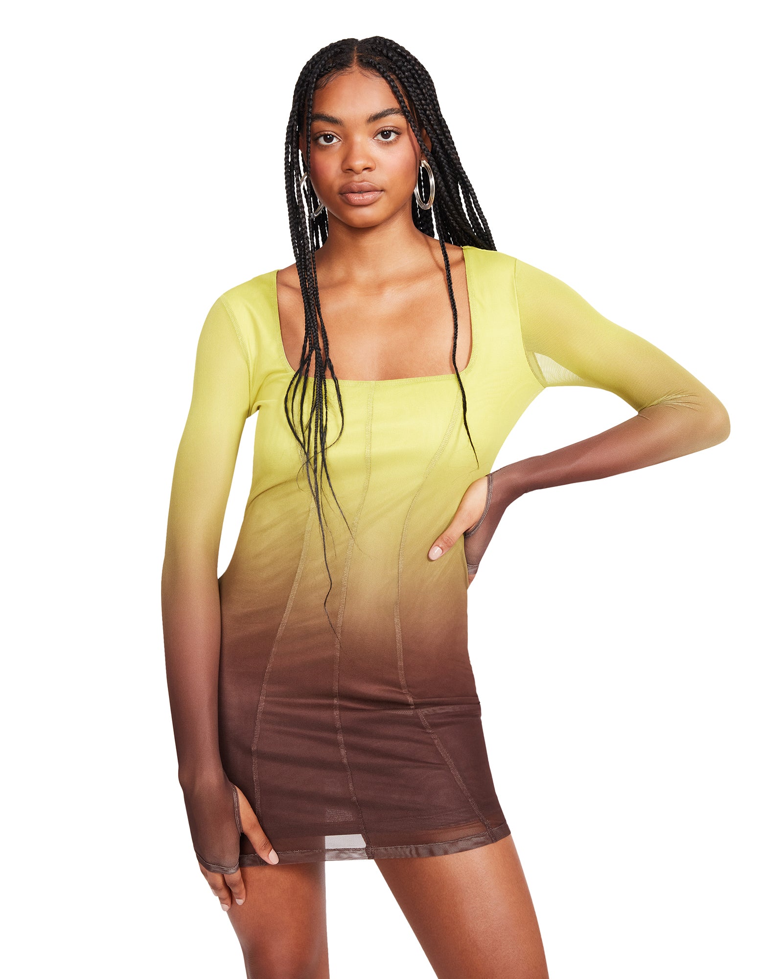 FREYA DRESS CITRON