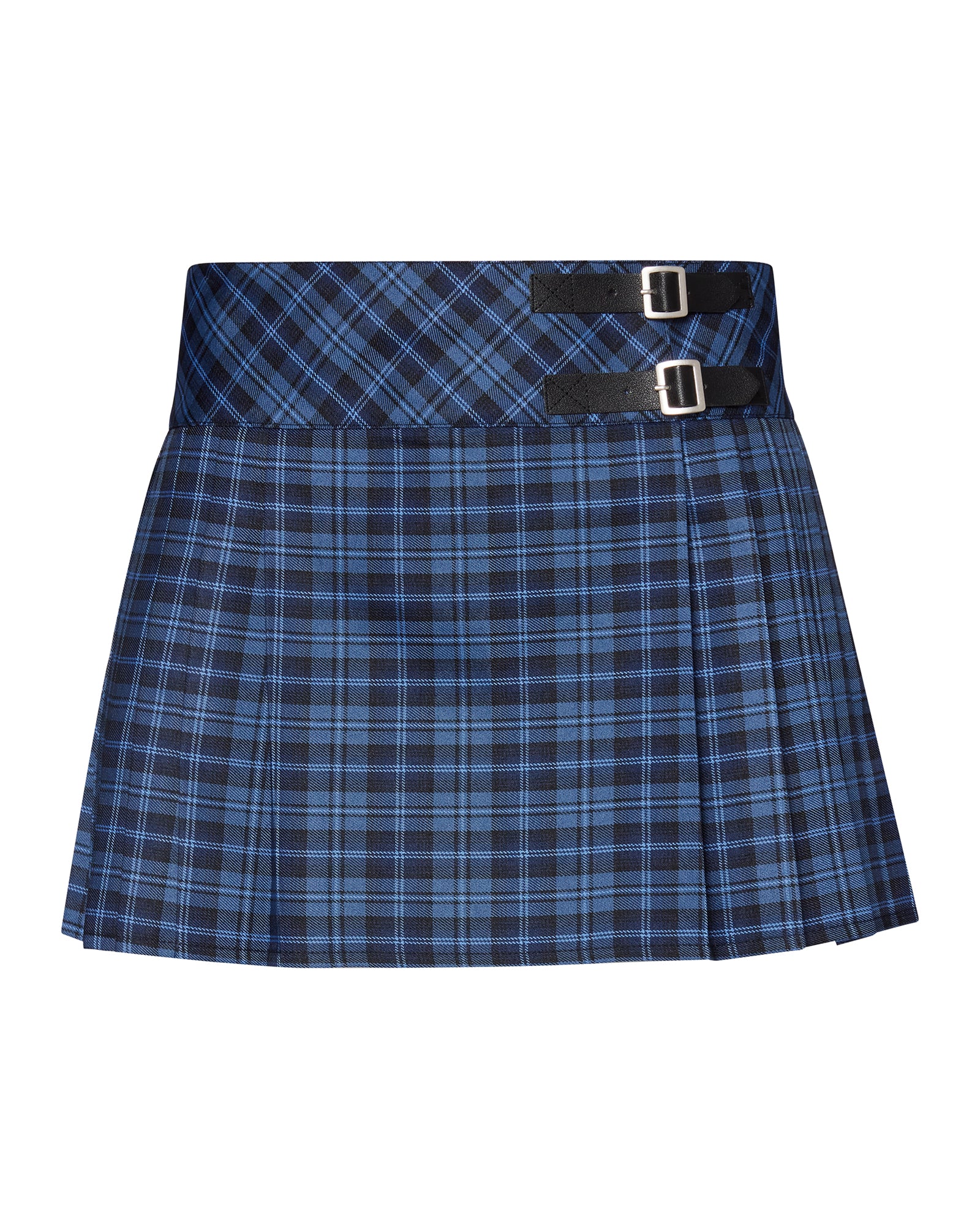 CHER PLAID SKIRT BLUE