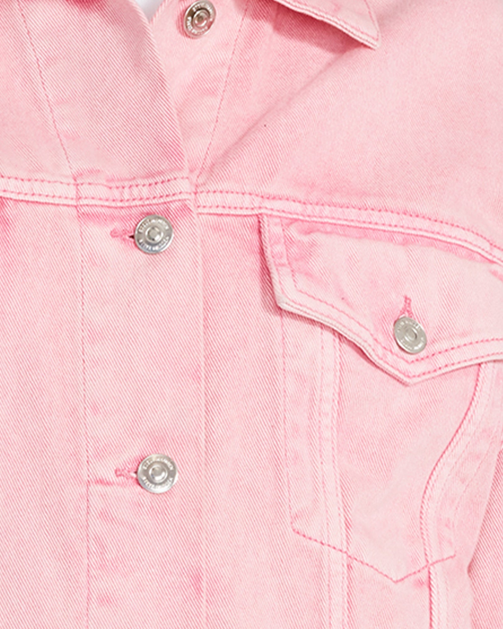 SIENNA DENIM JACKET HOT PINK