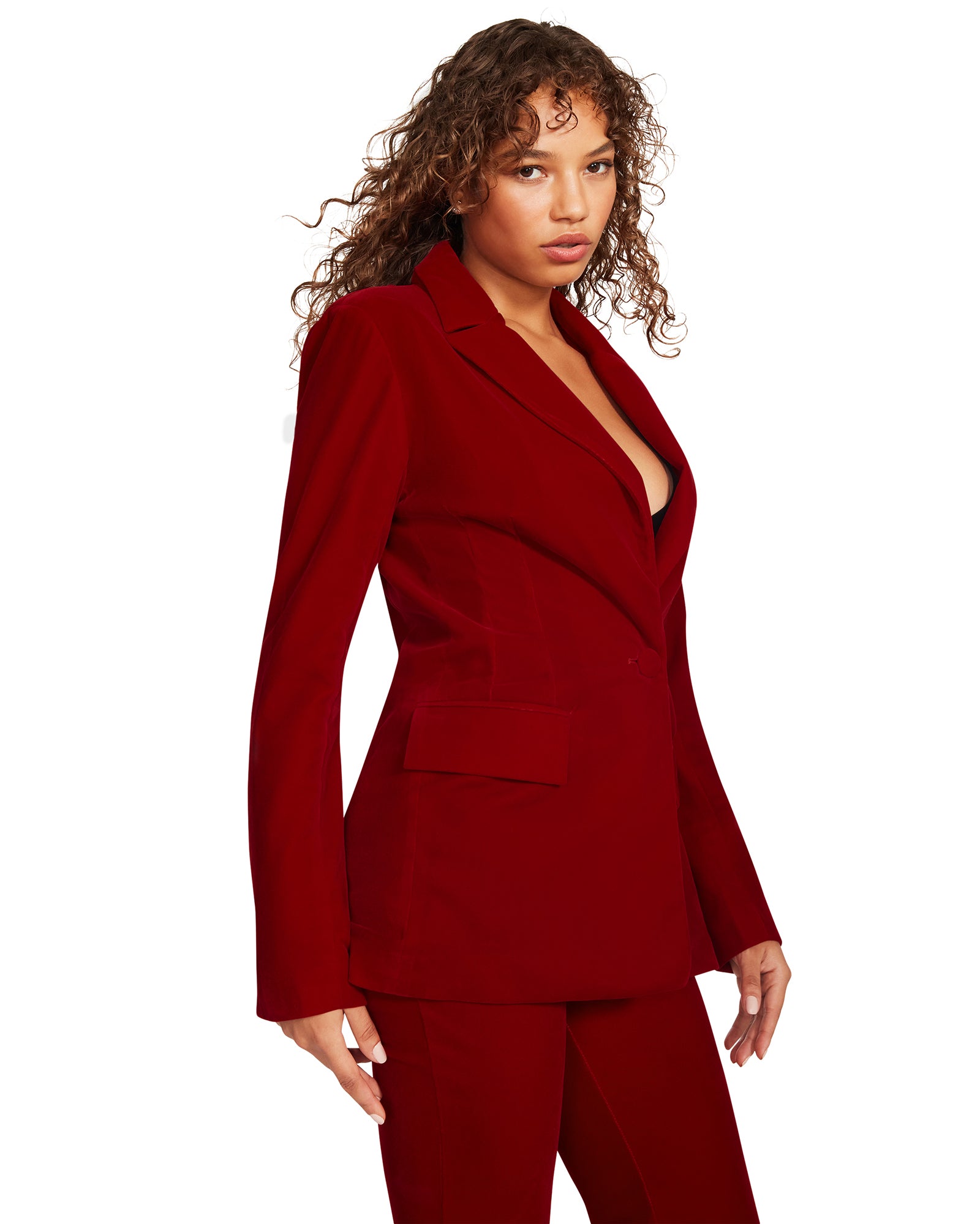 HARLOW BLAZER RED
