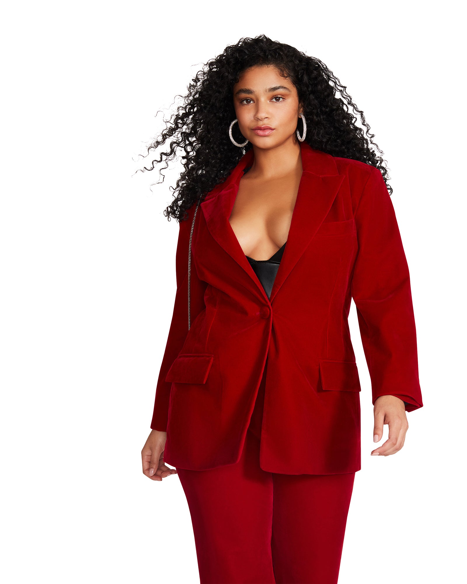 HARLOW BLAZER RED