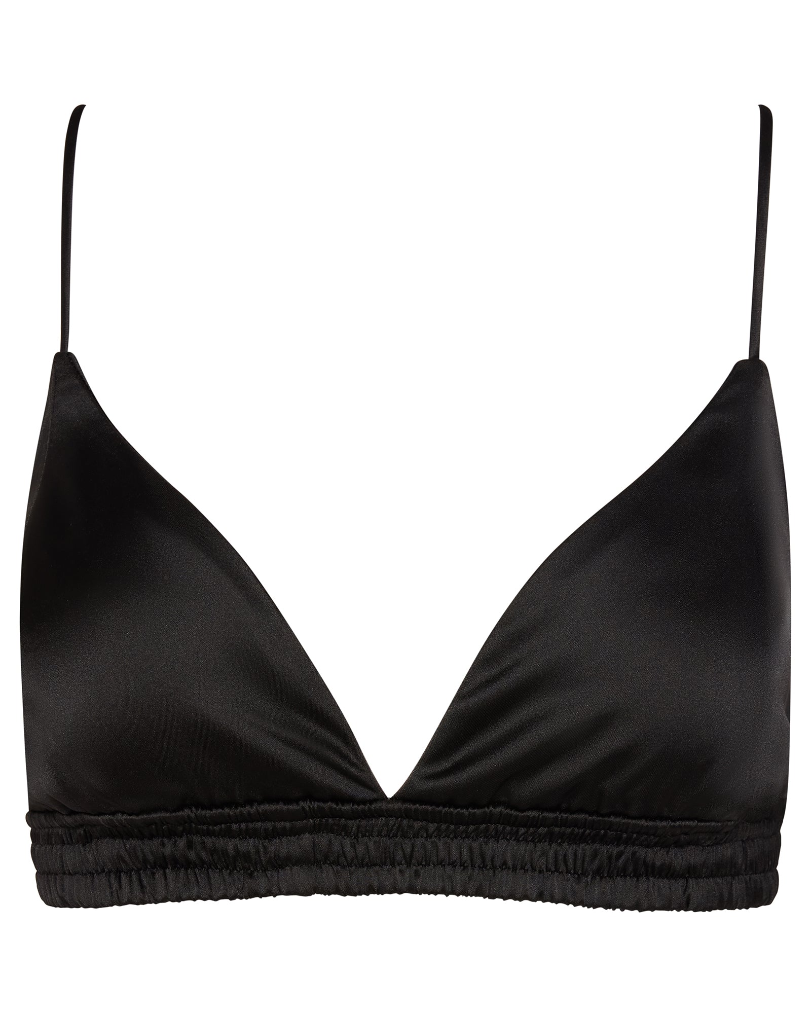 PEPPER BRA TOP BLACK