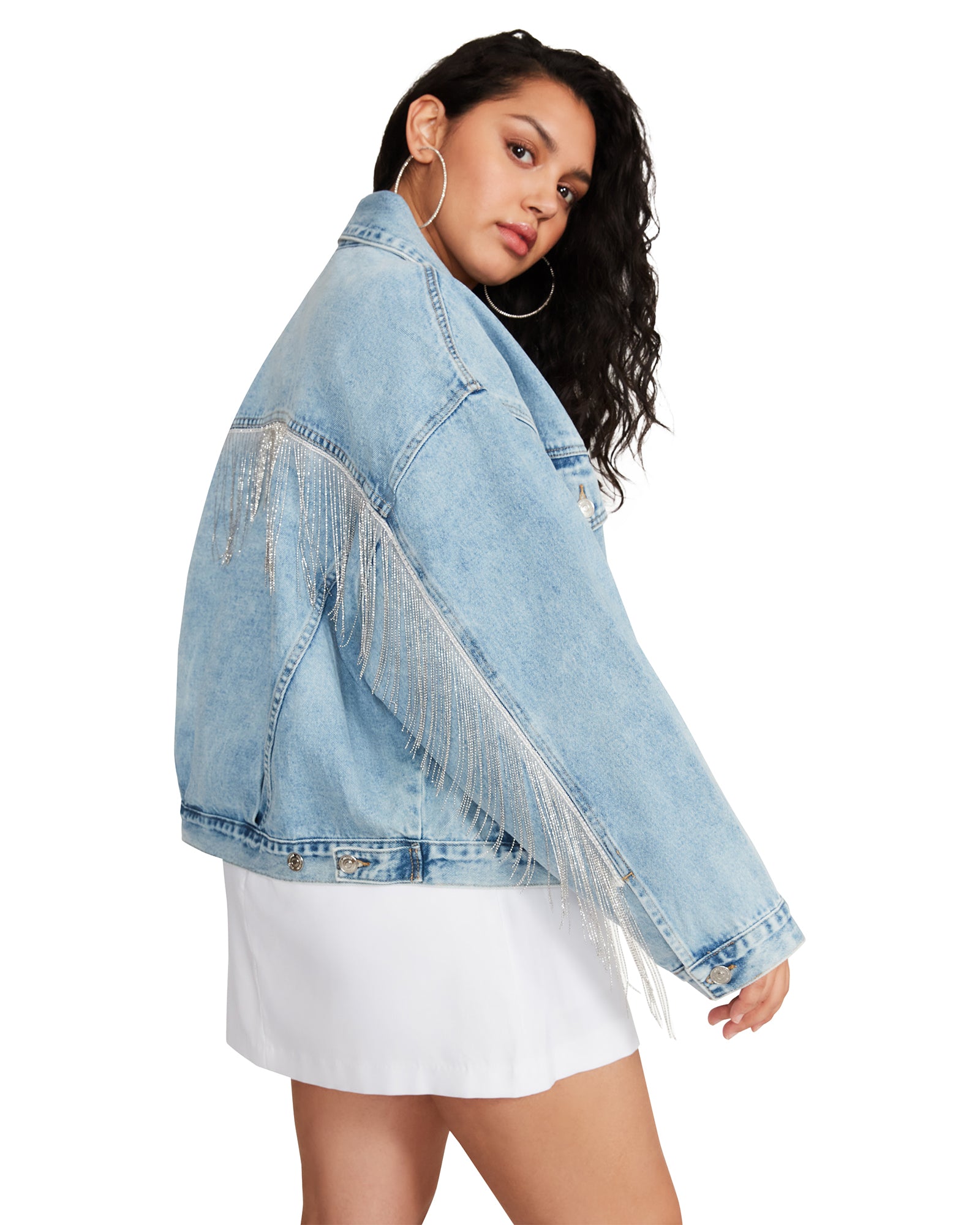 SIENNA DENIM JACKET RHINESTONES