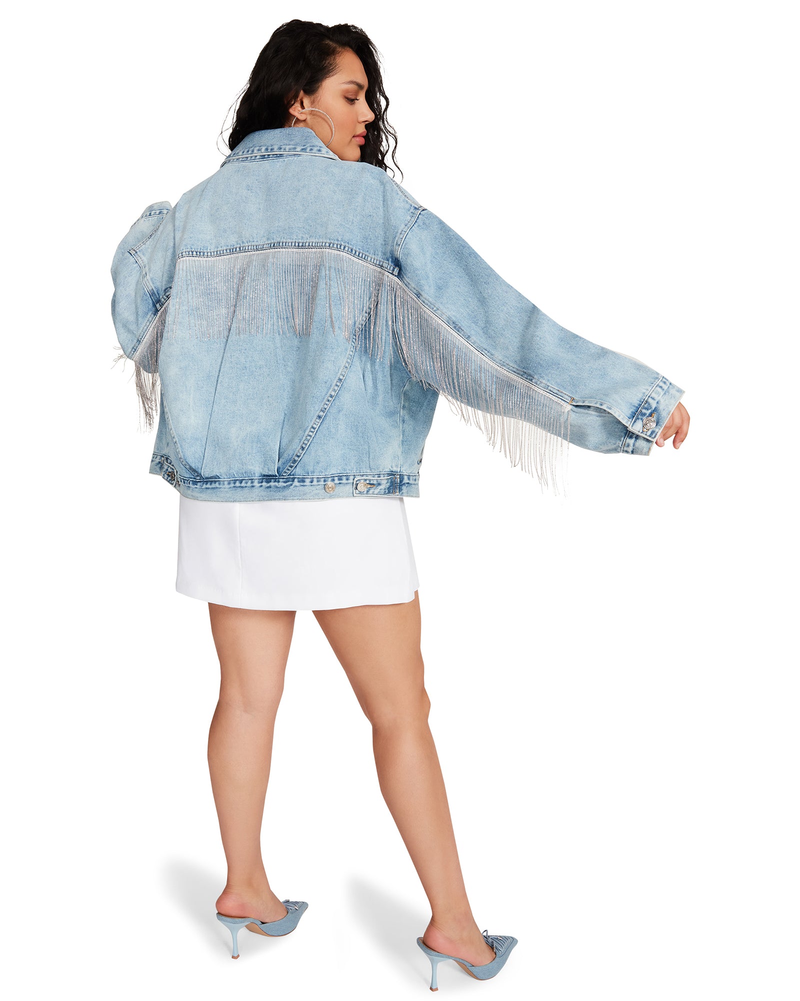 SIENNA DENIM JACKET RHINESTONES