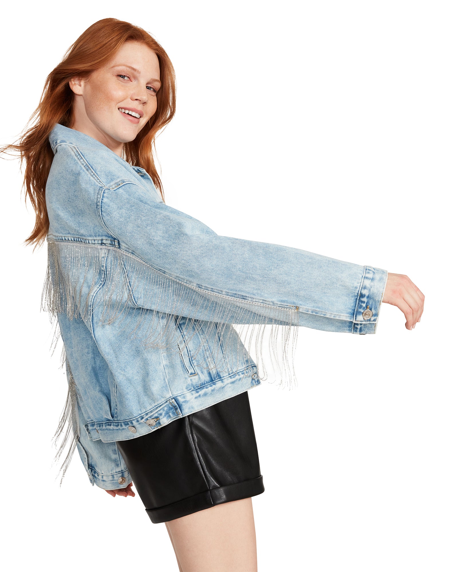 SIENNA DENIM JACKET RHINESTONES