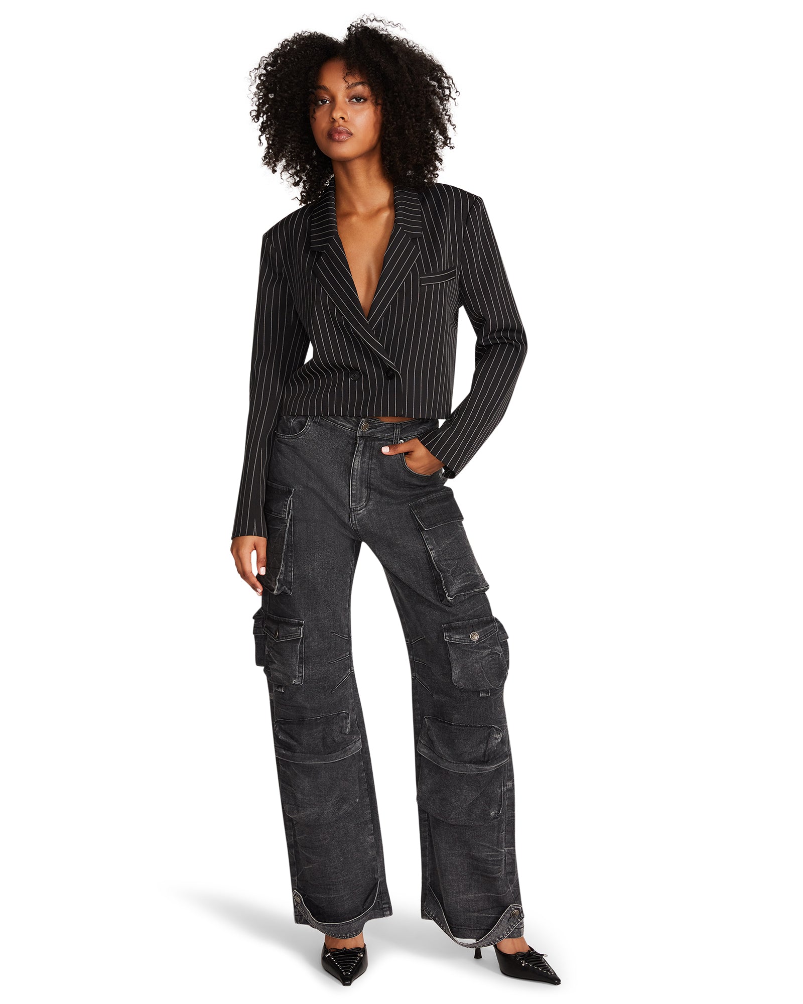 KOURTNEY BLAZER BLACK