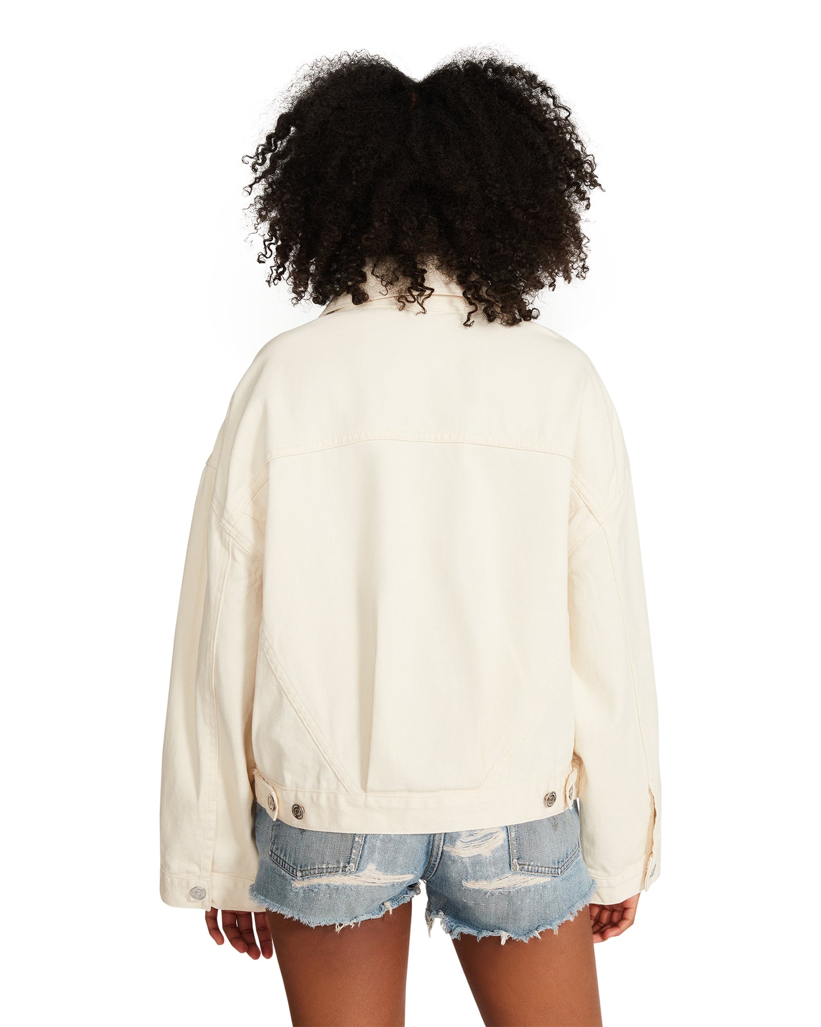 SIENNA DENIM JACKET CREAM