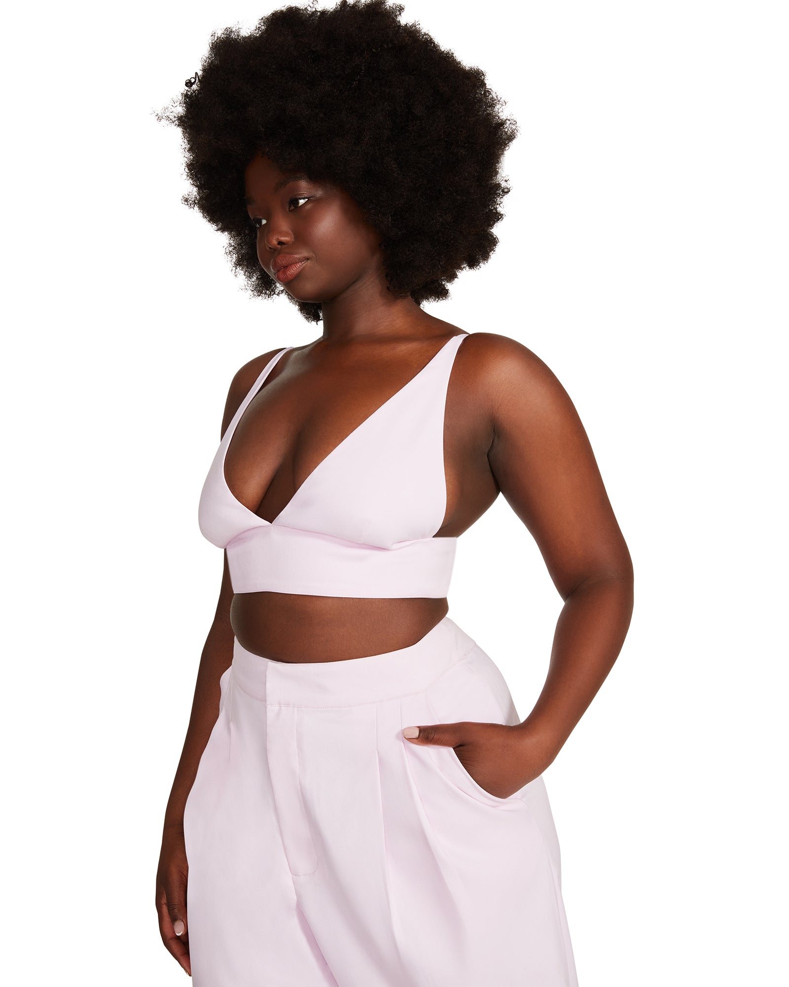 HAMPTON BRA TOP PINK