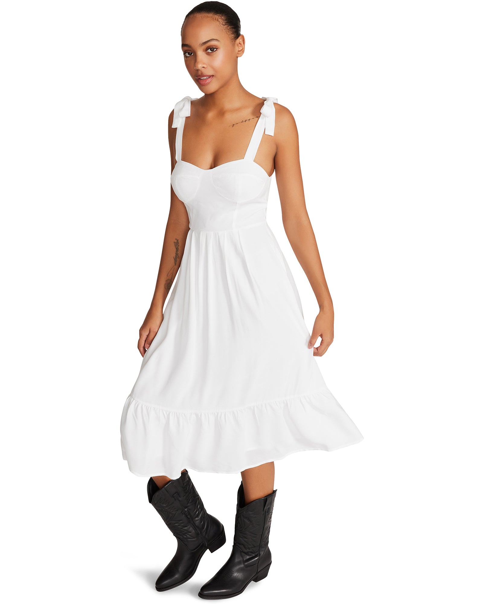 SOPHIA-ROSE DRESS WHITE